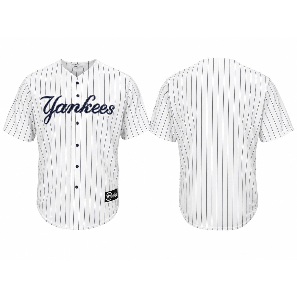 Vintage‎ Majestic New York Yankees Pinstripe Baseball Jersey Mens 4X Made in USA
